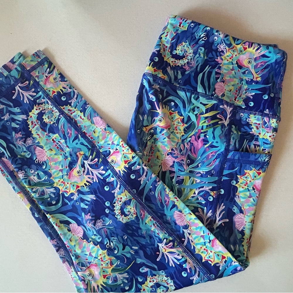 Constantly Varied Gear Vibrant Ocean Leggings